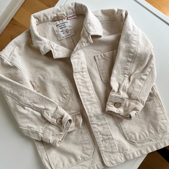Zara Other - Zara Baby Boy Collection Canvas Painters Jacket